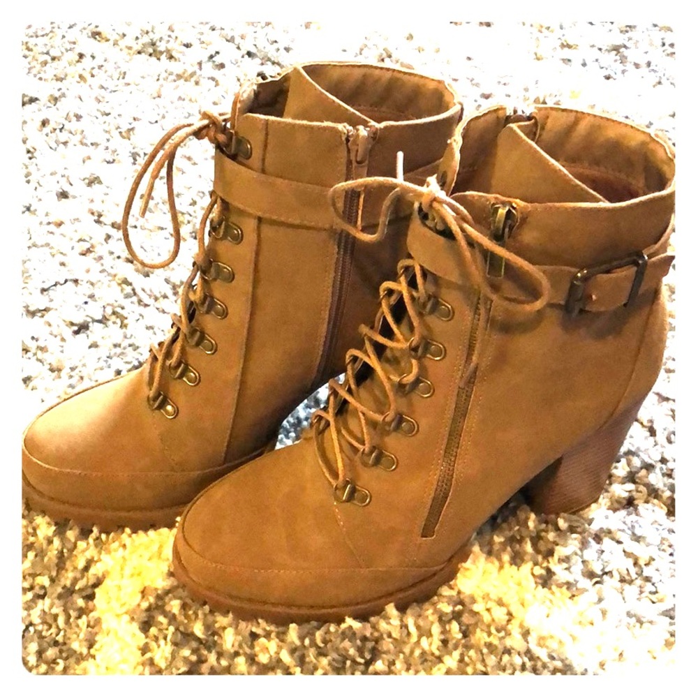 Bootie heels